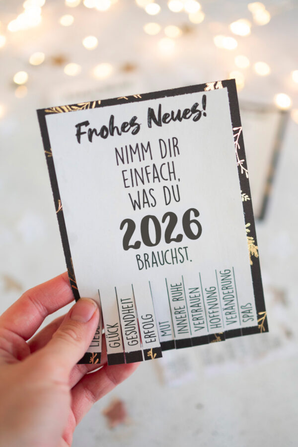 Nimm dir, was du brauchst für 2026 – Silvester Vorlage zum Ausdrucken Nimm dir, was du brauchst für 2026 – Silvester Vorlage zum Ausdrucken