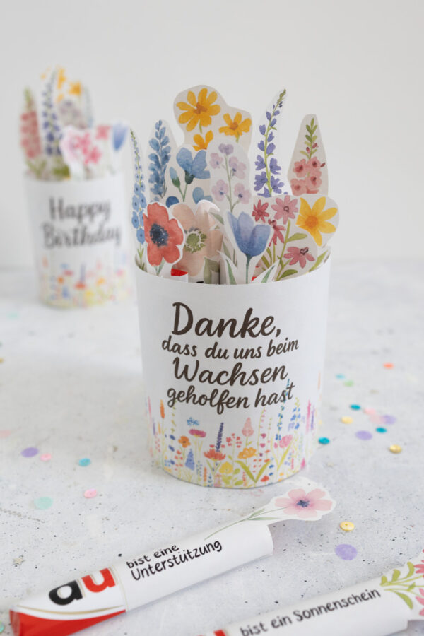 duplo Banderole Danke, dass du uns beim Wachsen geholfen hast- Vorlage zum Ausdrucken duplo Banderole "Danke, dass du uns beim Wachsen geholfen hast"- Vorlage zum Ausdrucken