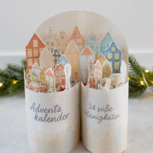 duplo Mini Adventskalender Winterstadt - Vorlage zum Ausdrucken