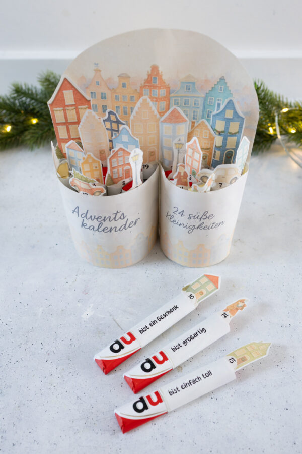 Adventskalender-Winterstadt
