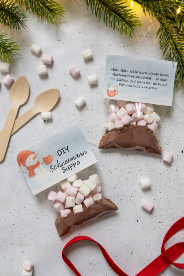 Schneemann-Suppe - Vorlage zum Ausdrucken Schneemann-Suppe - Vorlage zum Ausdrucken