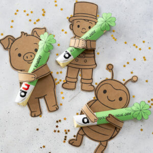 duplo Banderole – Vorlage für Silvester zum Ausdrucken