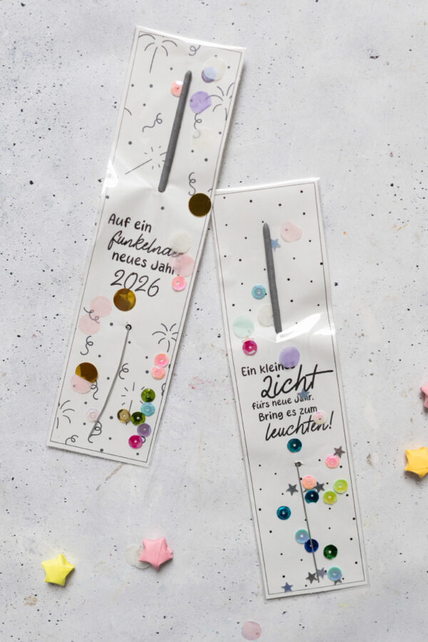 Wunderkerzen-Silvester