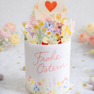 duplo Banderole "Osterstrauß" - Vorlage zum Ausdrucken