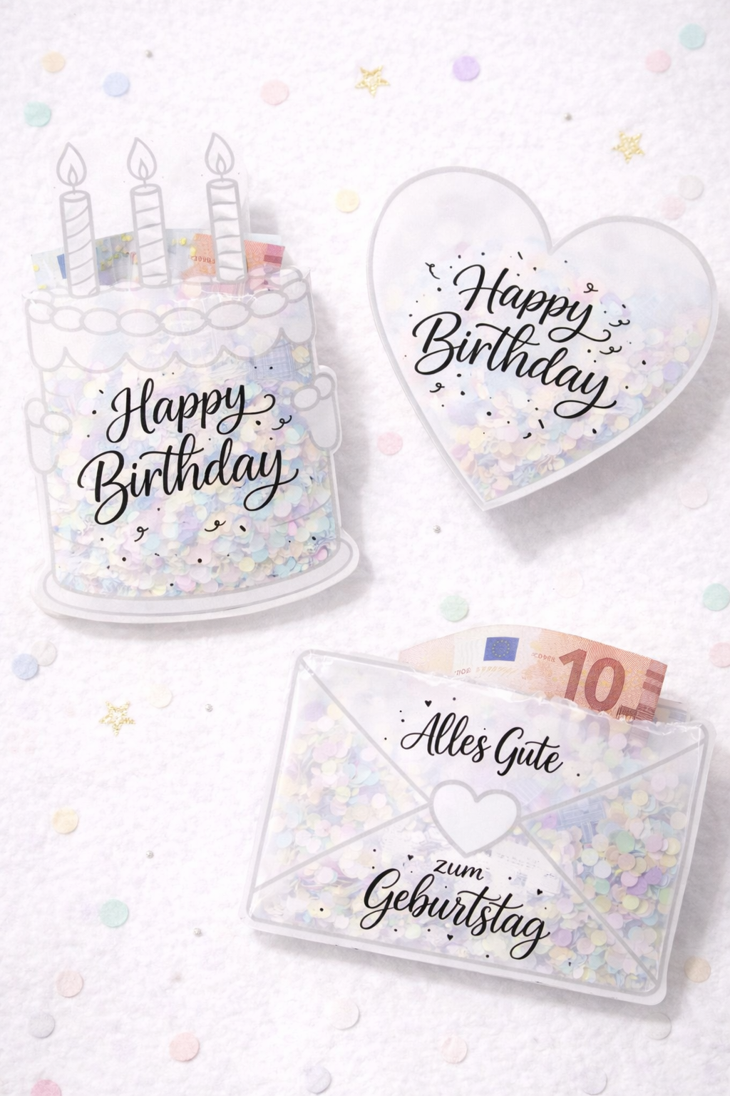 Schüttelkarten Geburtstag