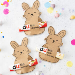 duplo Banderole Osterhase - Vorlage für Ostern zum Ausdrucken