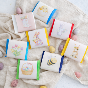 Ritter Sport Mini Schokolade- Vorlage für Ostern zum Ausdrucken