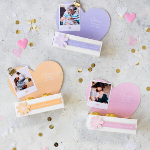 Muttertagsgeschenk mit Ferrero Rocher - Vorlage zum Ausdrucken