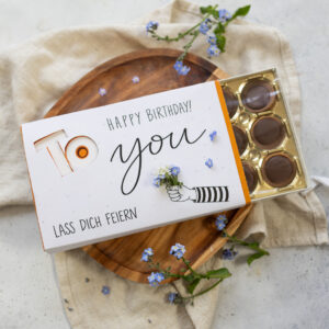 Toffifee Banderole "Happy Birthday To You"- Vorlage zum Ausdrucken