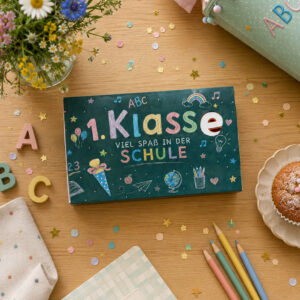 Toffifee Banderole „Schulanfang" - Vorlage zum Ausdrucken