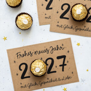 2027 Ferrero Rocher - Vorlage zum Ausdrucken