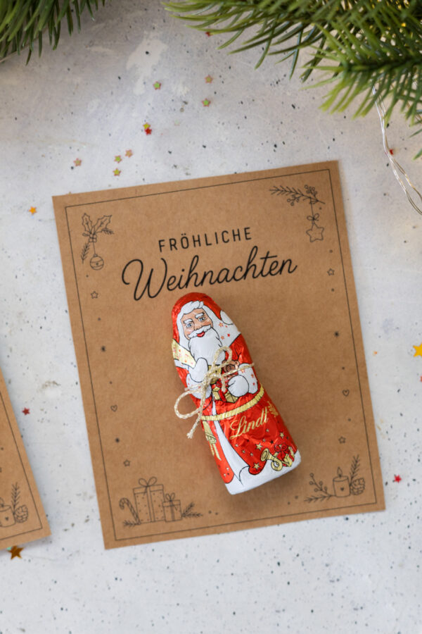 Schoko Weihnachtsmänner