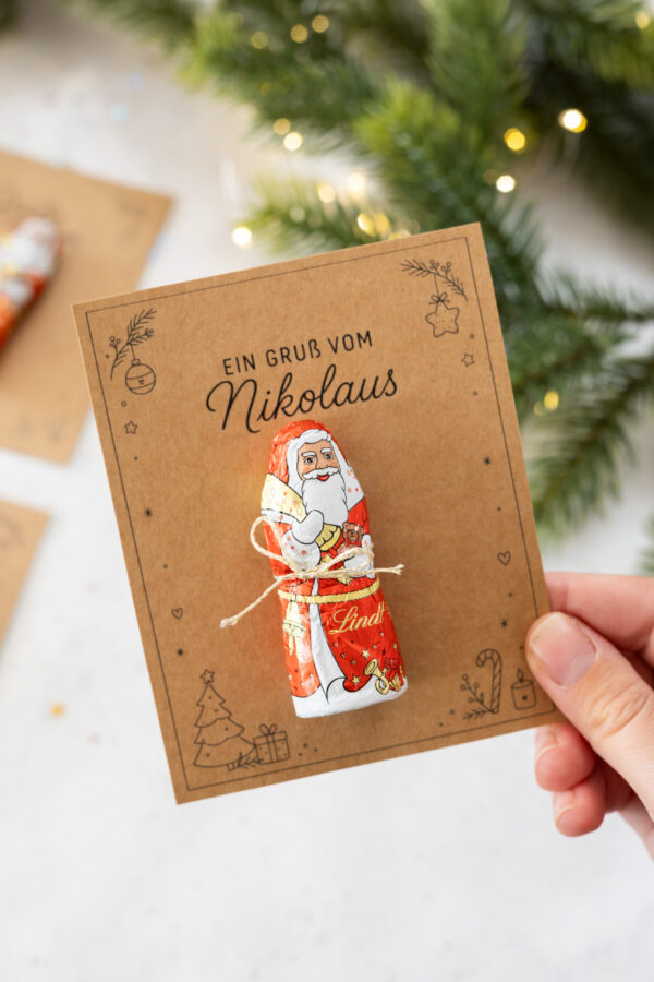 Schoko Weihnachtsmänner