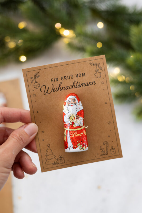 Schoko Weihnachtsmänner