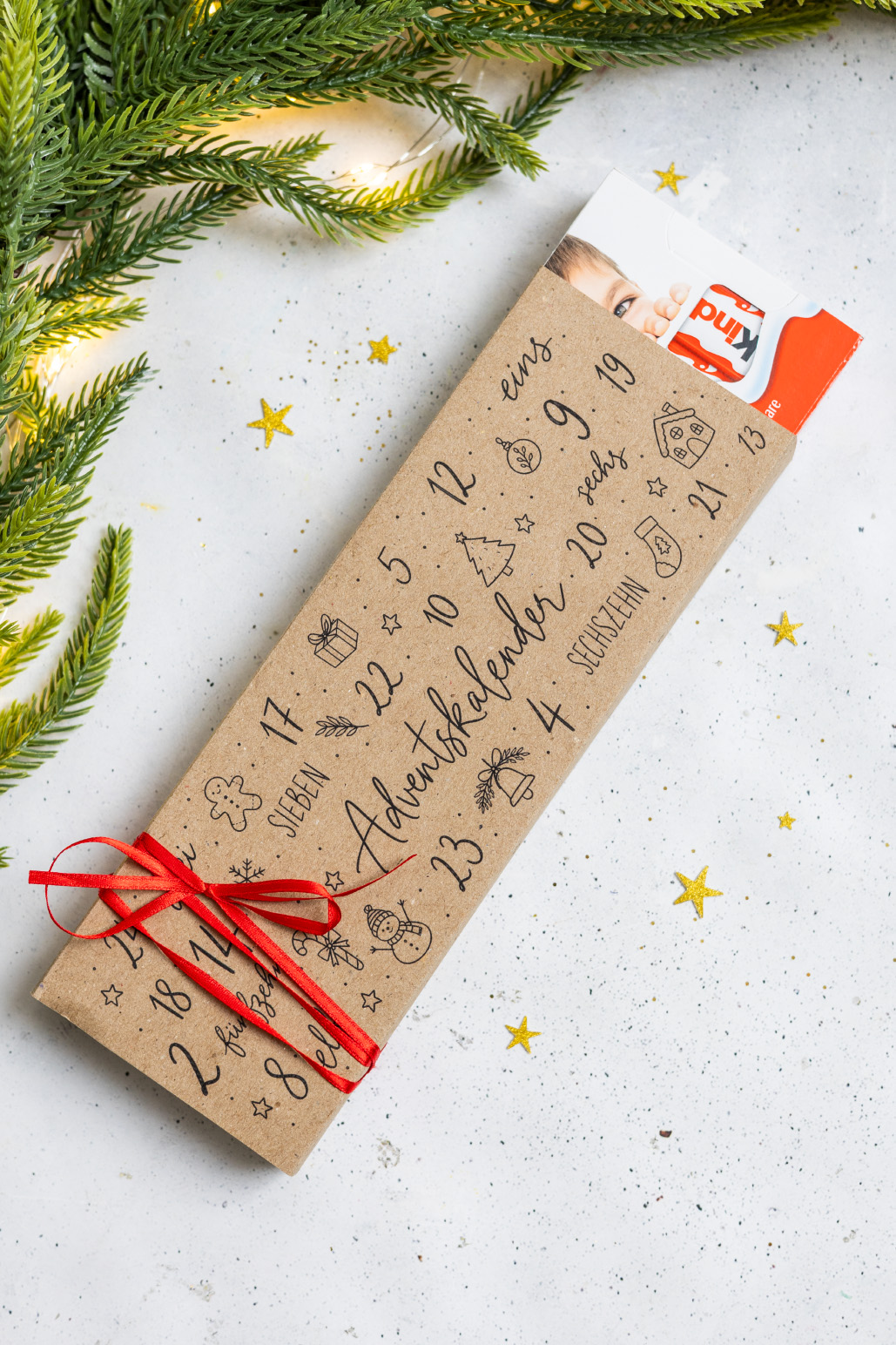 Kinderschokolade-Adventskalender