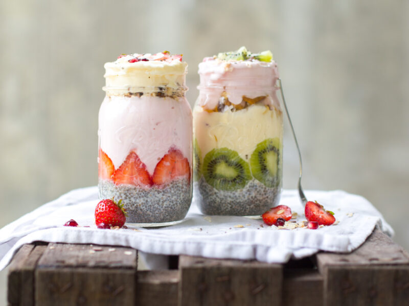 Frühstück im Glas
