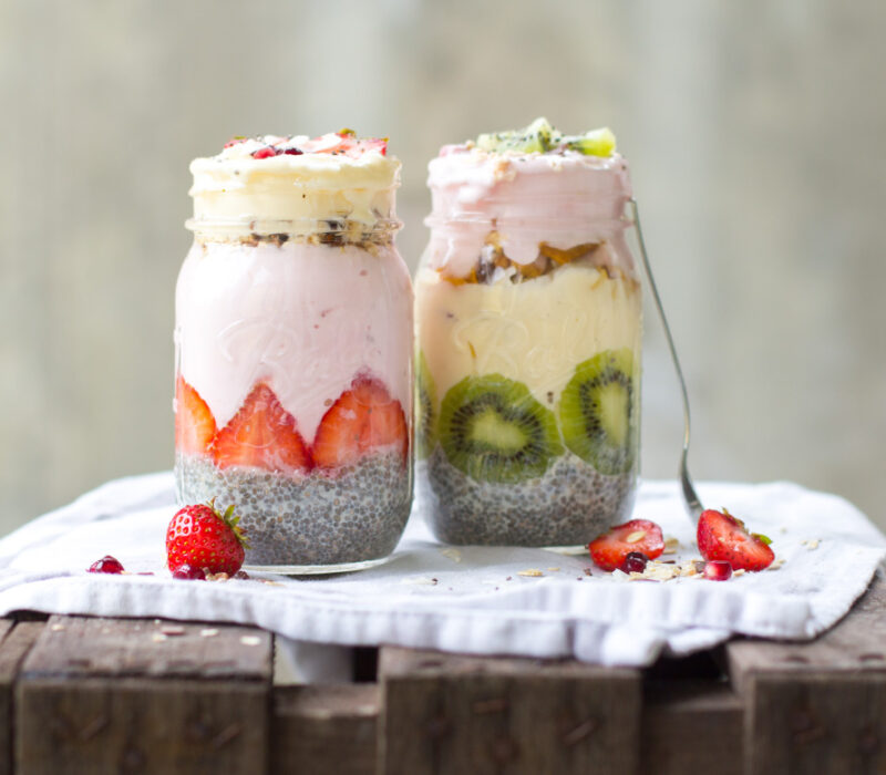 Frühstück im Glas