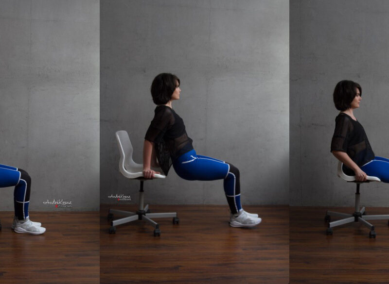 3 Fitness-Übungen im Büro für einen starken Rücken