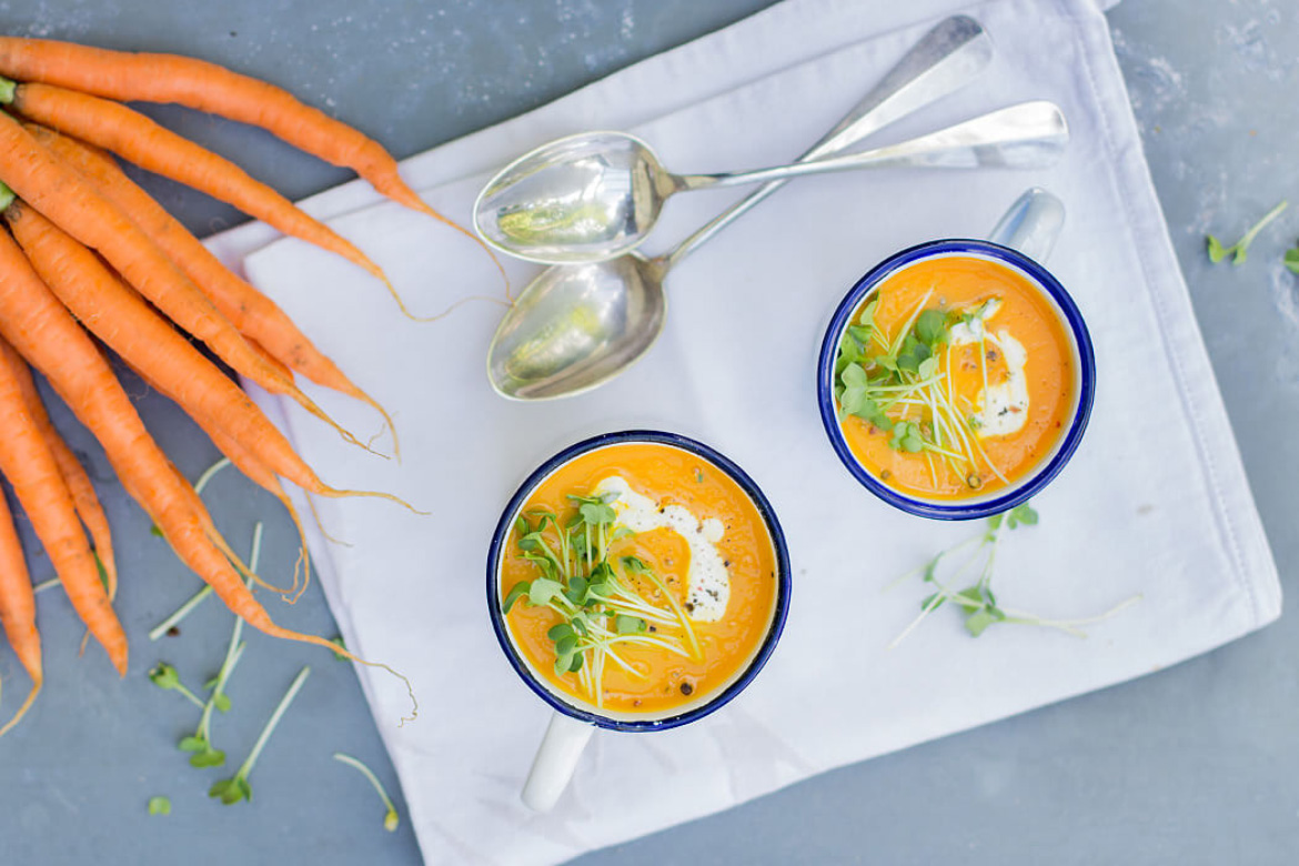 Karotten Kürbis Suppe