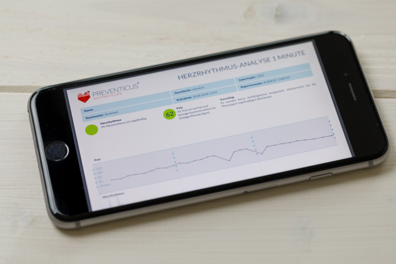 Herzrhythmusstörungen frühzeitig erkennen mit der Heartbeats App von Preventicus