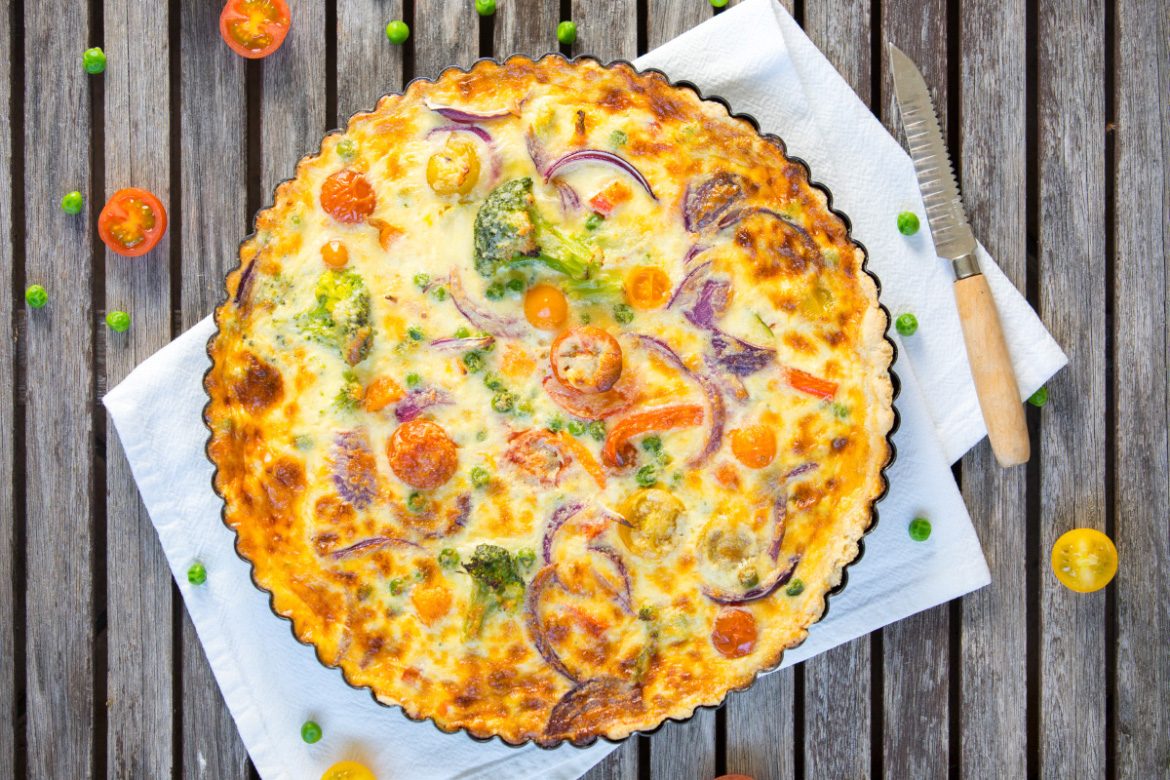 Bunte Gemüse-Quiche – Women at Work